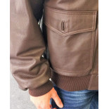 Blouson en Cuir Veau ou Agneau  homme AGUILLA