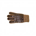 Gants cuir  d'agneau pleine  fleur et laine